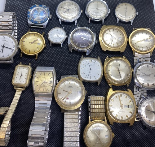 Large timex watch - lot, wind
