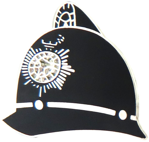 Police custodian helmet pin - helmet,