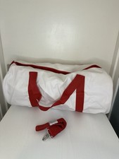 Hugo Boss Men's Duffle/Holdall/Gym/Holiday/Sports Bag White/red