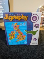 United Kingdom & Ireland Jigraphy 100- Piece Jigsaw Set New Sealed