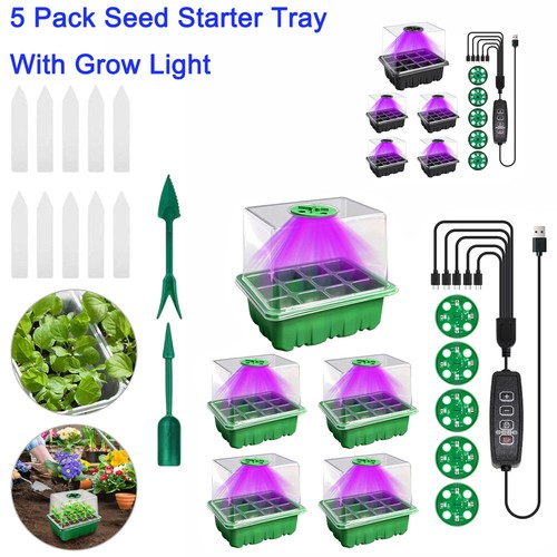5pack seed starter trays - 5pack,