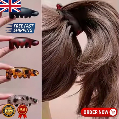 4pcs small banana hair - small, hair-clips