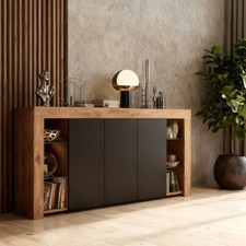 164cm Sideboard Oak Matt &