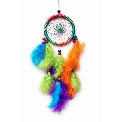 Rainbow dream catcher - dream, wall