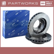 2x Brake Rotors for Porsche