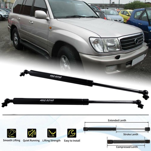 Pair front bonnet hood support - pair,