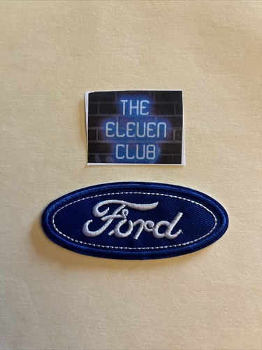 Ford patch logo blue oval - patch,