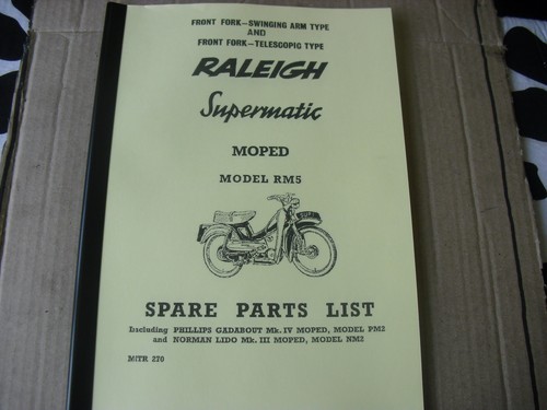 Raleigh moped rm5 - moped,