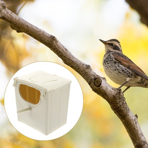 Hanging bird nesting box - hanging,