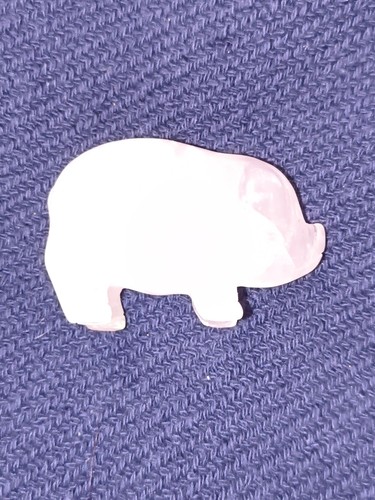 Rose quartz pig - rose,