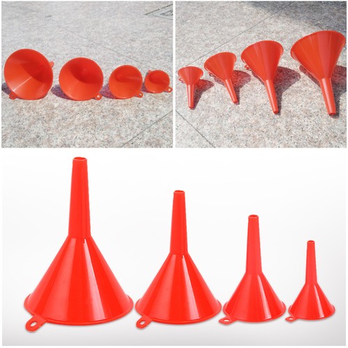4pc funnel set plastic pouring - 4pc,