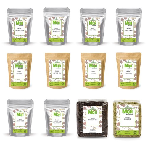Organic certified herbs - certified,