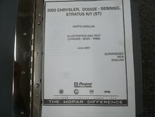 2002 Dodge Stratus Coupe Parts