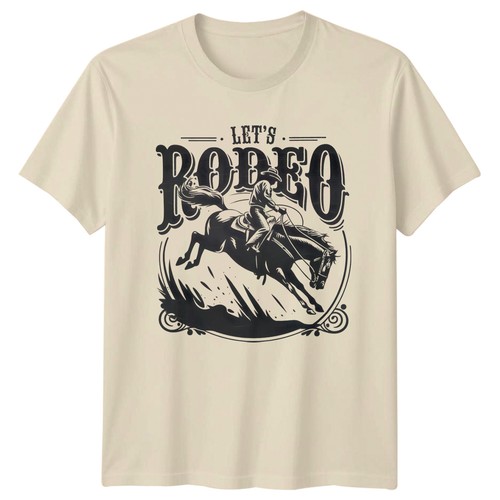 Lets rodeo shirt - lets, t-shirt