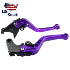 CNC Purple Clutch Brake Levers For Yamaha DTX 125 2005-2006/DTR125 1999 Short US