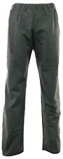 Mens Wax Trouser Waterproof Fabric Over Trousers Leggings 100% Waxed Cotton