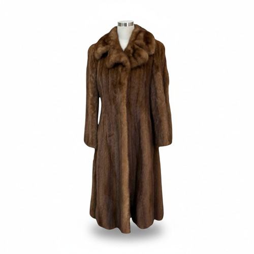 Ladies mink real fur - ladies, coat