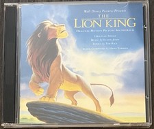 Lion King Soundtrack CD 1994 France MPO WDR 360132 Elton John Hans Zimmer