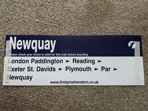London paddington newquay fgw - london,