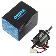 OSIAS Universal Inline Fuel Pump 12V Electric Low Pressure Gas Diesel HEP-02A