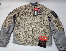NWT Icon Hooligan Operator Motorcycle Jacket Vintage Digital Camo 2XL Dual Sport
