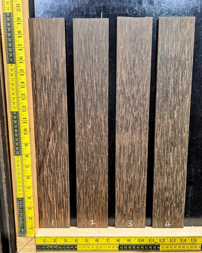 Black palm guitar fingerboard - black,