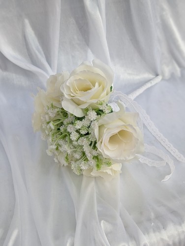 Flower girl wand - , lace