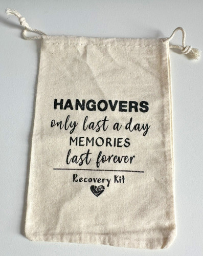 Hangover survival kit bag - hangover, |