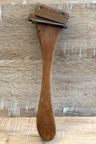 Antique wooden cabinet scraper - antique,