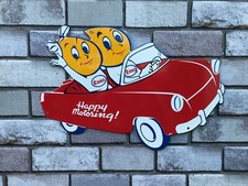 Esso Happy Motoring Enamel
