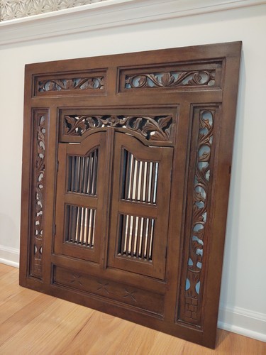 Vintage asian balinese carved - asian,