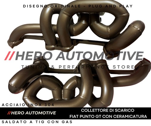 Fiat punto 4 exhaust - gt,