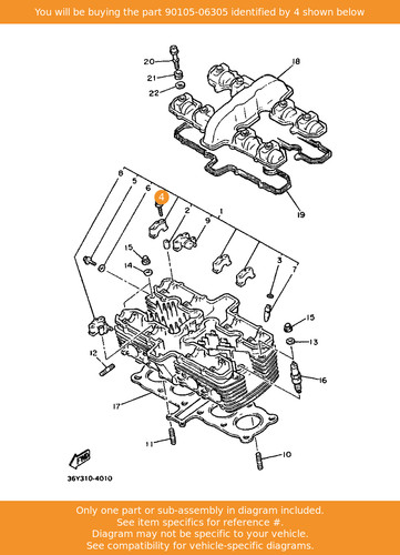 Yamaha bolt flange - yamaha,