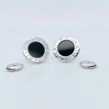 BVLGARI Black Onyx Stud