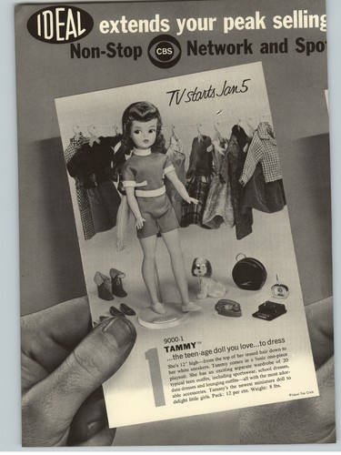 1962 paper ideal toy - ideal,