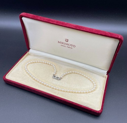 Mikimoto akoya pearl - pearl, necklace