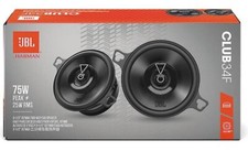 NEW JBL CLUB34F 3.5" Coaxial 2-Way Car Stereo Speakers - 1 Pair 3-1/2"