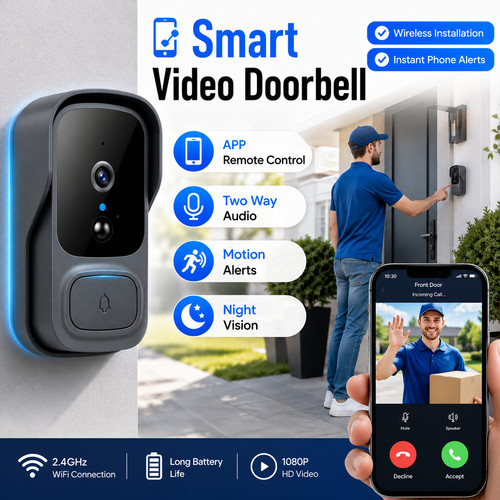 Wireless wifi video - wifi, doorbell