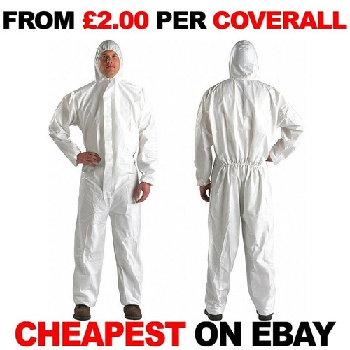 Disposable coveralls white - coveralls,