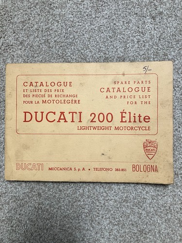 Ducati 200 elite 1960 - ducati,
