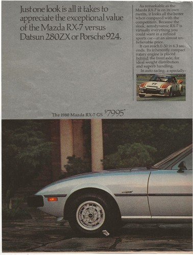 Vintage page mazda 7 - vintage, rx-7