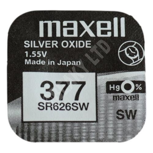 377 sr626sw maxell - 377, |