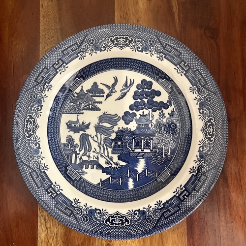 Vintage churchill blue willow - churchill,
