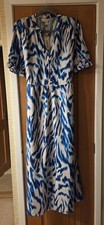 Wallis Maxi Dress. Blue And