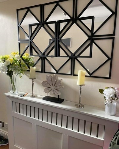 Set boston black mirrors - of,