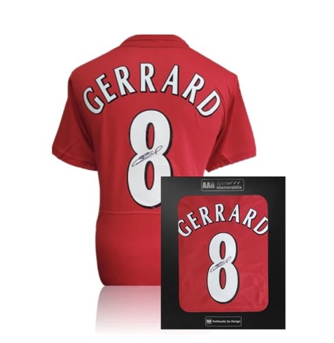 Steven gerrard signed 2005 - steven,