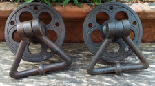 A RECLAIMED  LARGE PAIR OF