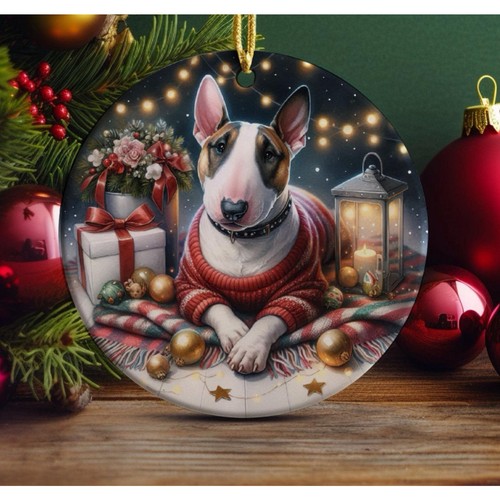 English bull terrier ceramic - english,