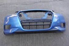 41629 OR2A 2019 K14 NISSAN MICRA FRONT BUMPER IN BLUE COLOUR RQG. 620225FA0H