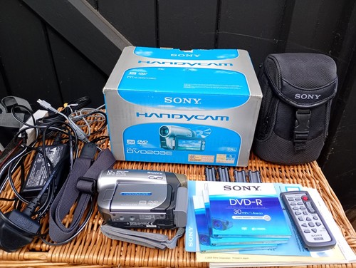 Sony handycam dcr - sony, dvd